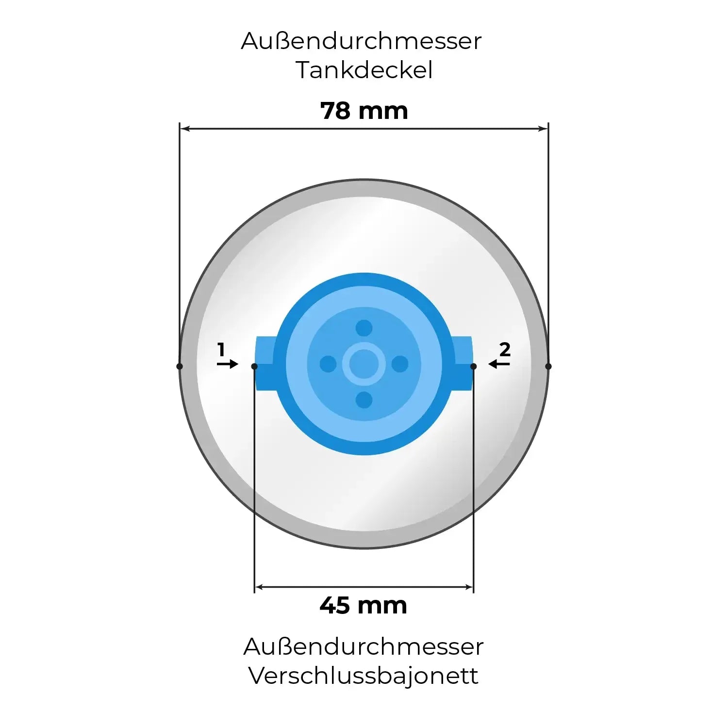Alb Entry Adapter 2 Pin 78 mm (Zubehör)