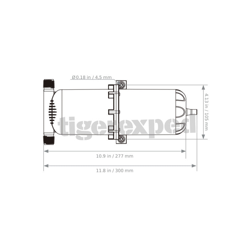 Druckspeichertank / Akkumulatortank 1l - Original tigerexped