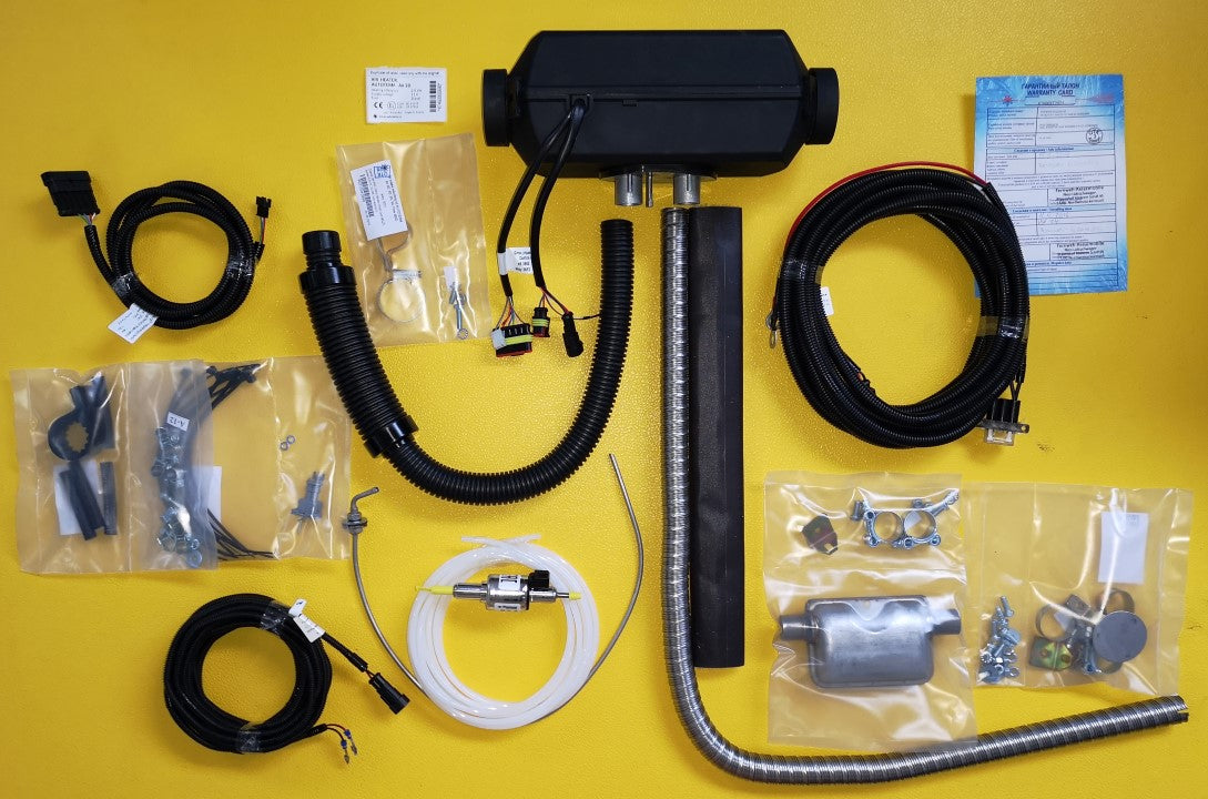 Autoterm Air /Planar 2D Diesel Standheizung Ural Edition 12 o. 24V, Höhenkit, Bedienteil wählbar