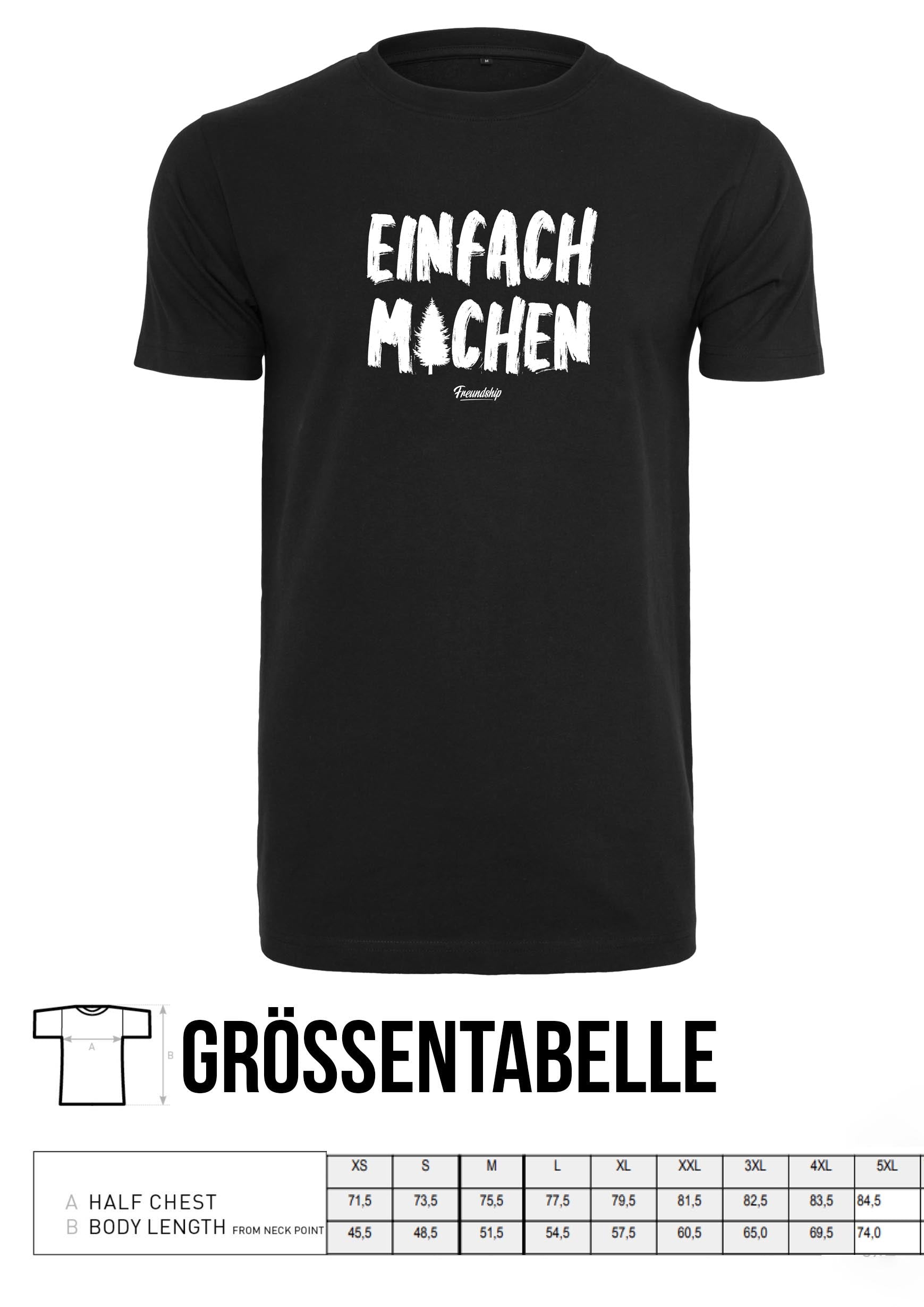 Freundship "Einfach Machen" Baum Shirt *NEU*