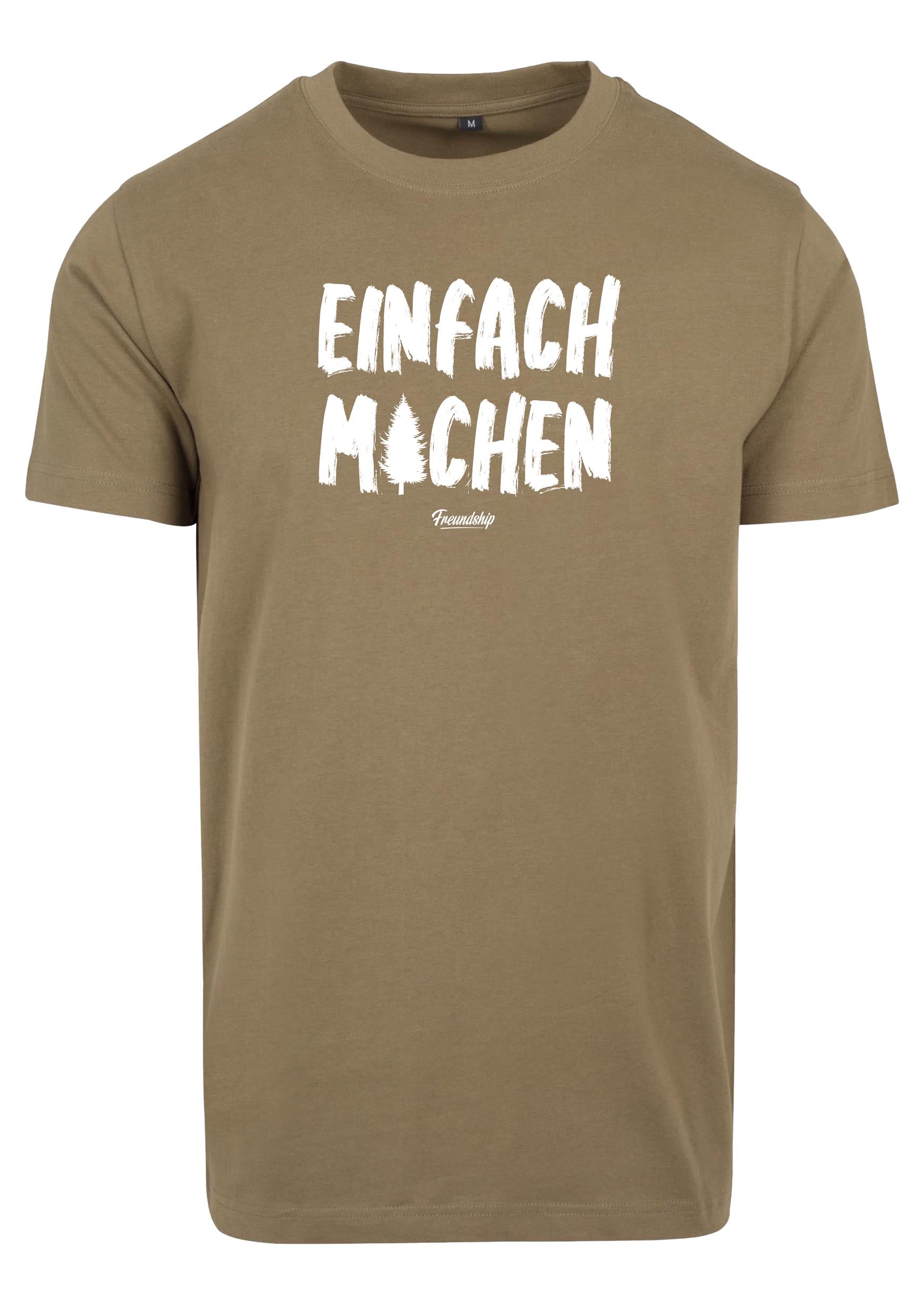 Freundship "Einfach Machen" Baum Shirt *NEU*