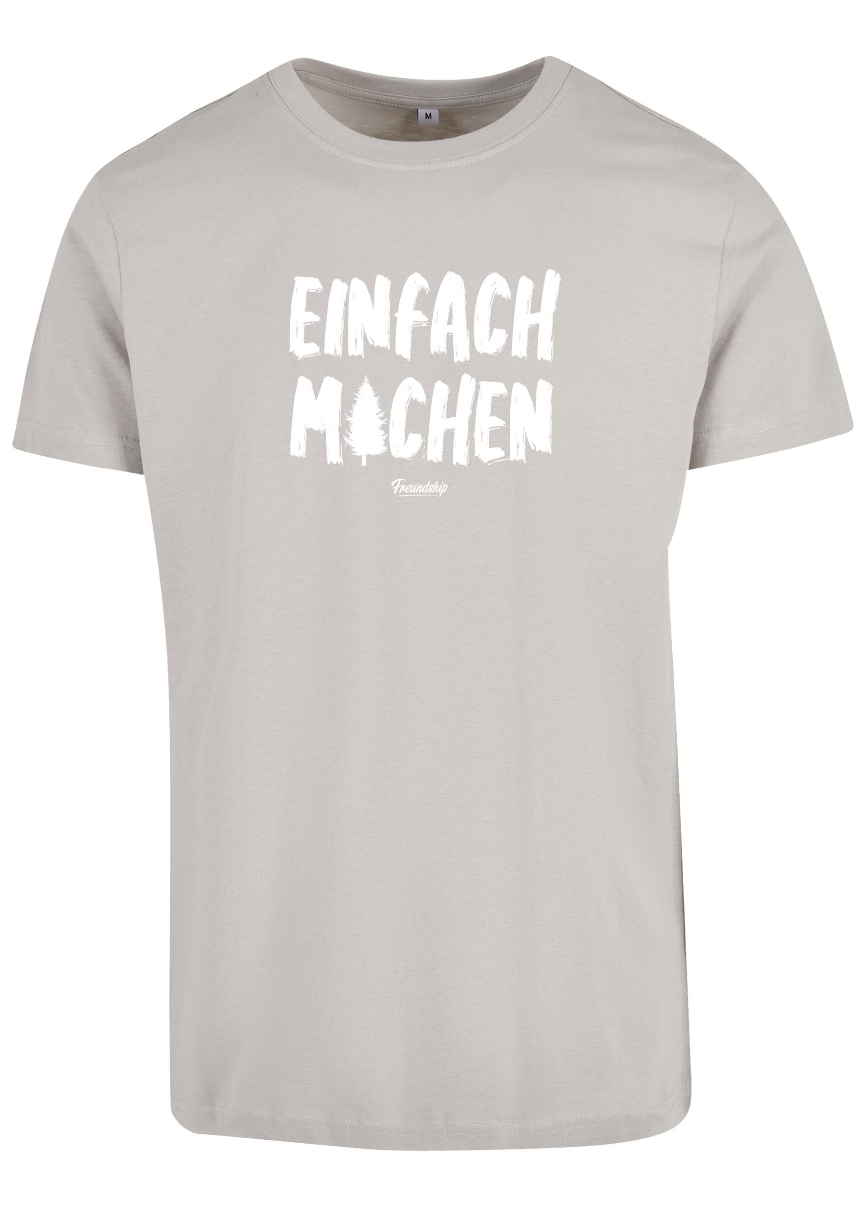 Freundship "Einfach Machen" Baum Shirt *NEU*