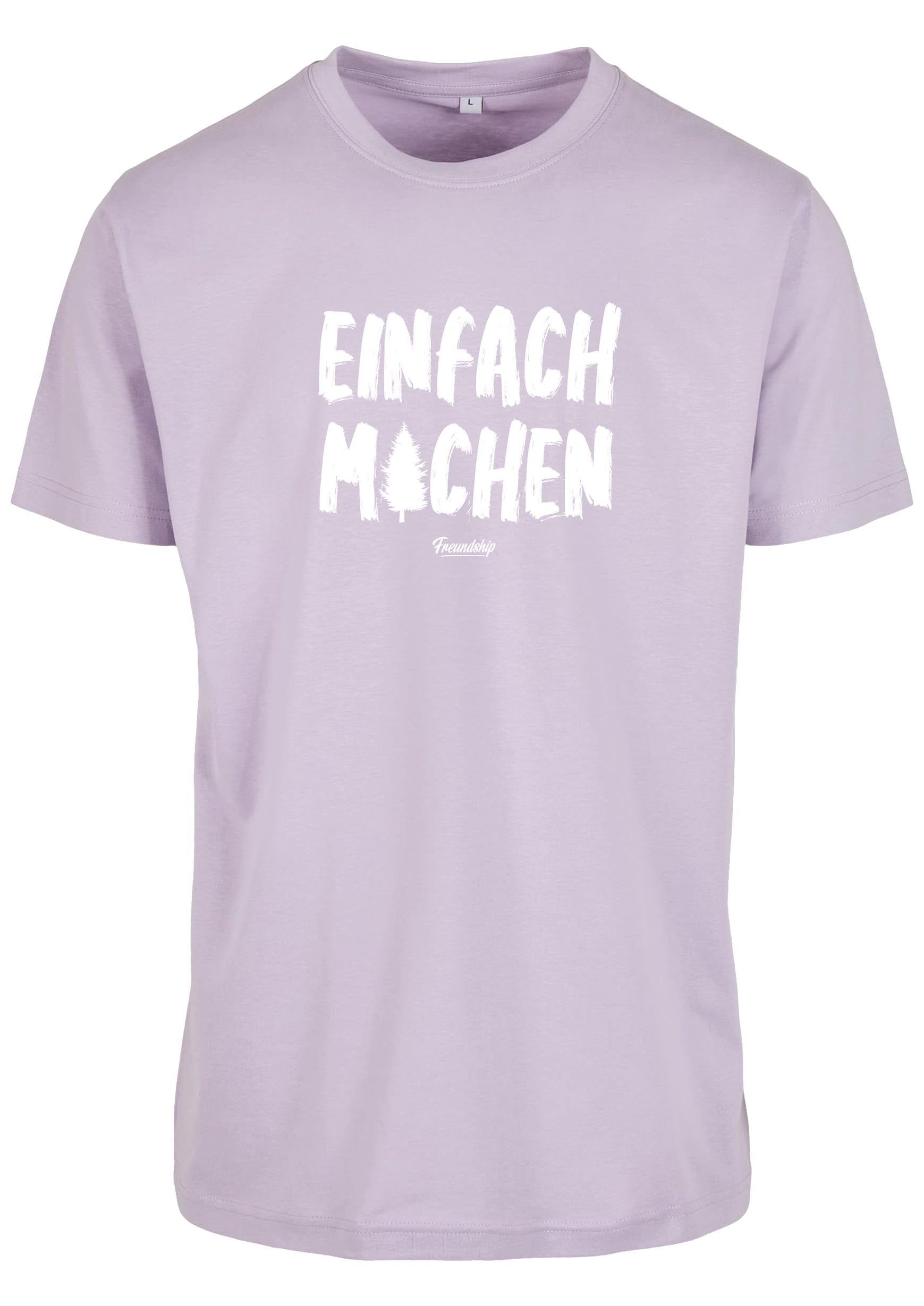 Freundship "Einfach Machen" Baum Shirt *NEU*