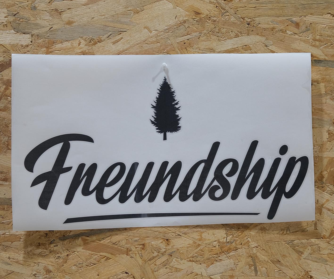 Freundship Logo Sticker groß