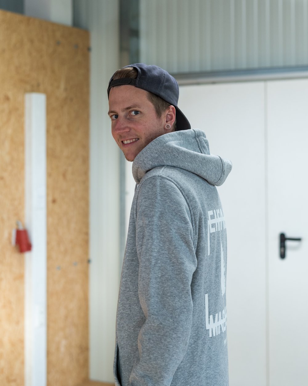 Freundship Hoodie "einfach machen" Backprint