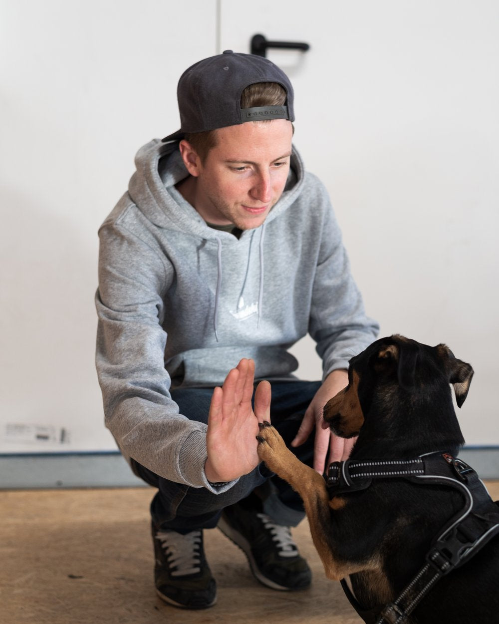 Freundship Hoodie "einfach machen" Backprint