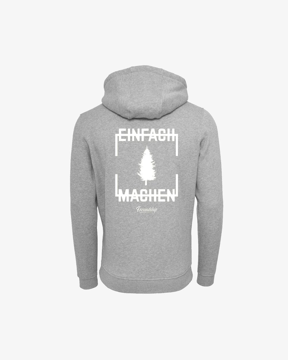 Freundship Hoodie "einfach machen" Backprint