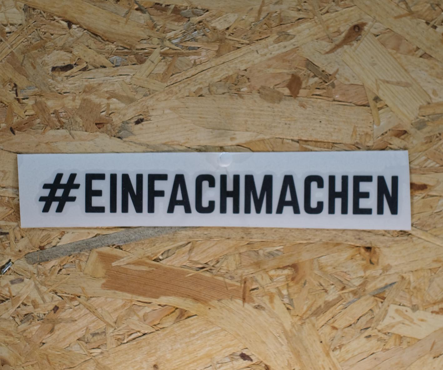 #einfachmachen Sticker