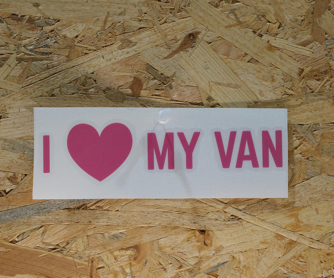 I ❤️ my Van Sticker