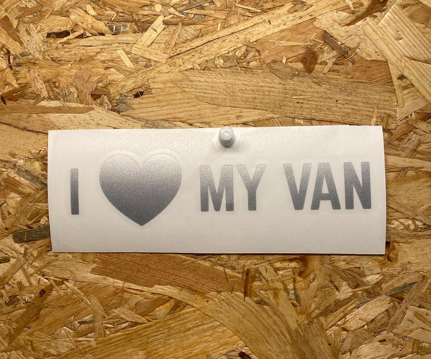 I ❤️ my Van Sticker