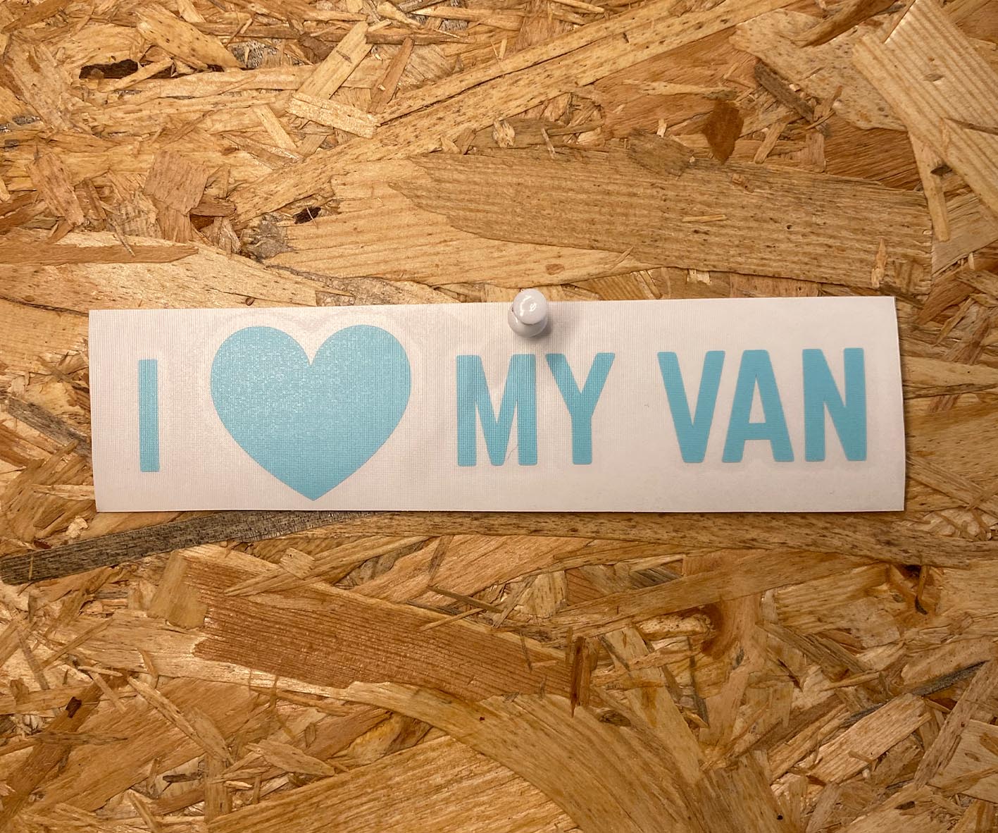 I ❤️ my Van Sticker