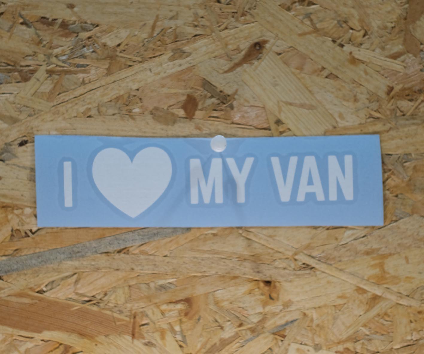 I ❤️ my Van Sticker