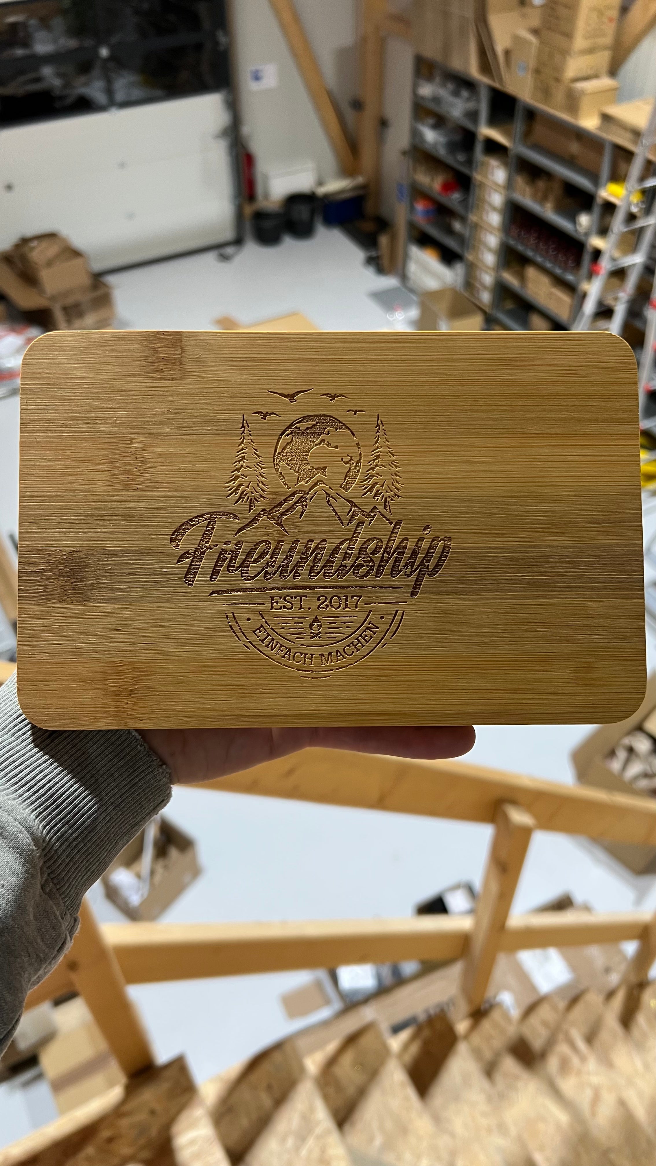 Freundship Bambus Frühstücksbrettechen