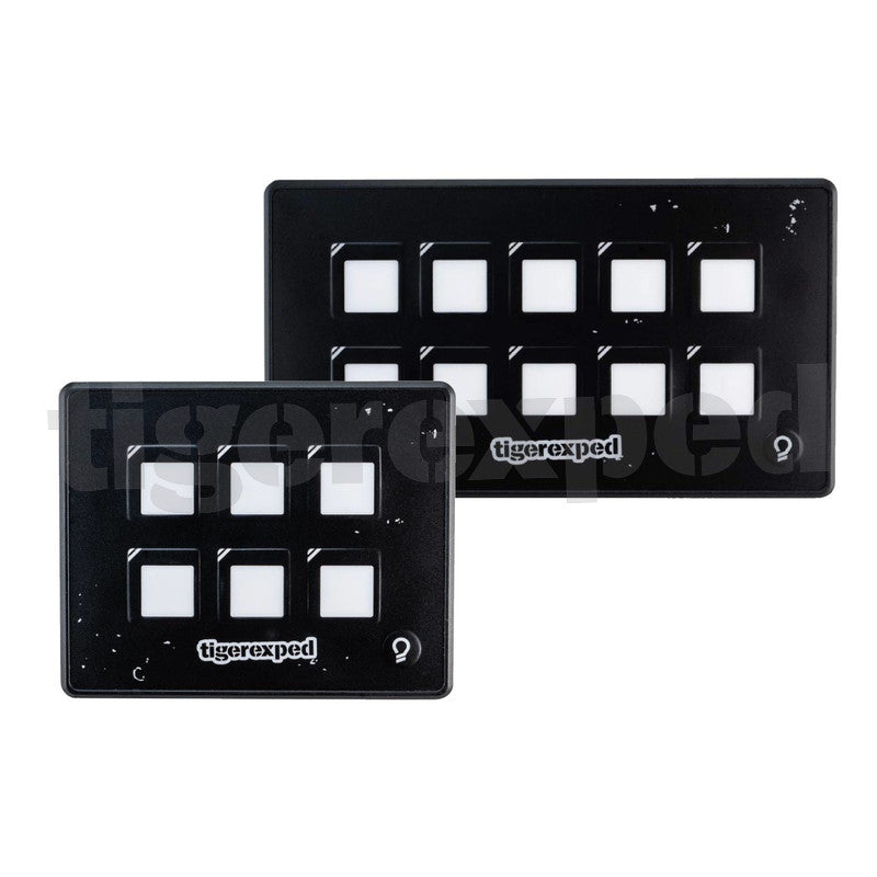 Schalttafel 12V Wohnmobil / Camper mit 10 oder 6 Ports inkl. Sicherung APP mit BLUETOOTH
