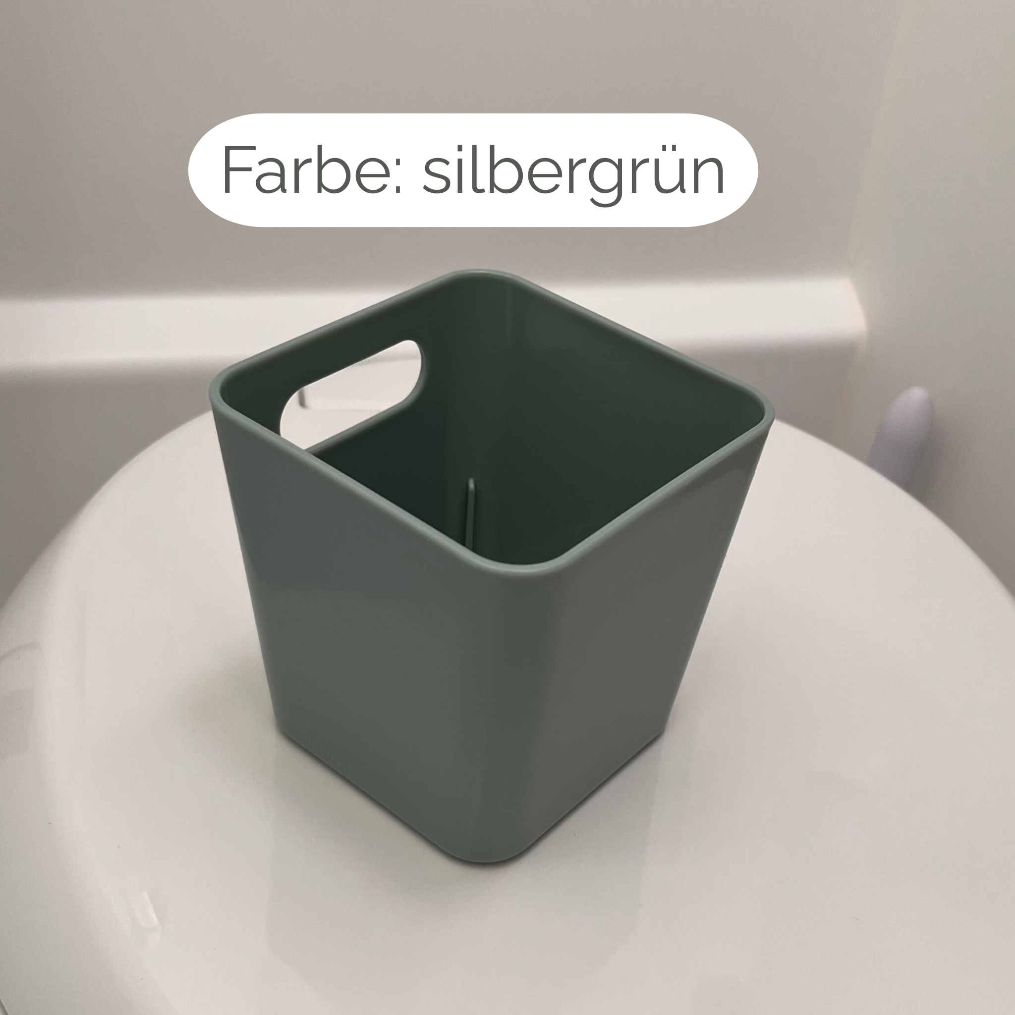 Aufbewahrungsbox VW Grand California 600 680 Bad - Farbe weiß, grau & silbergrün