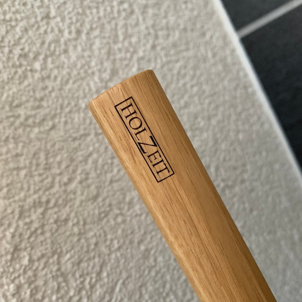 Toilettenpapierhalter aus Massivholz Eiche - schlicht & modern