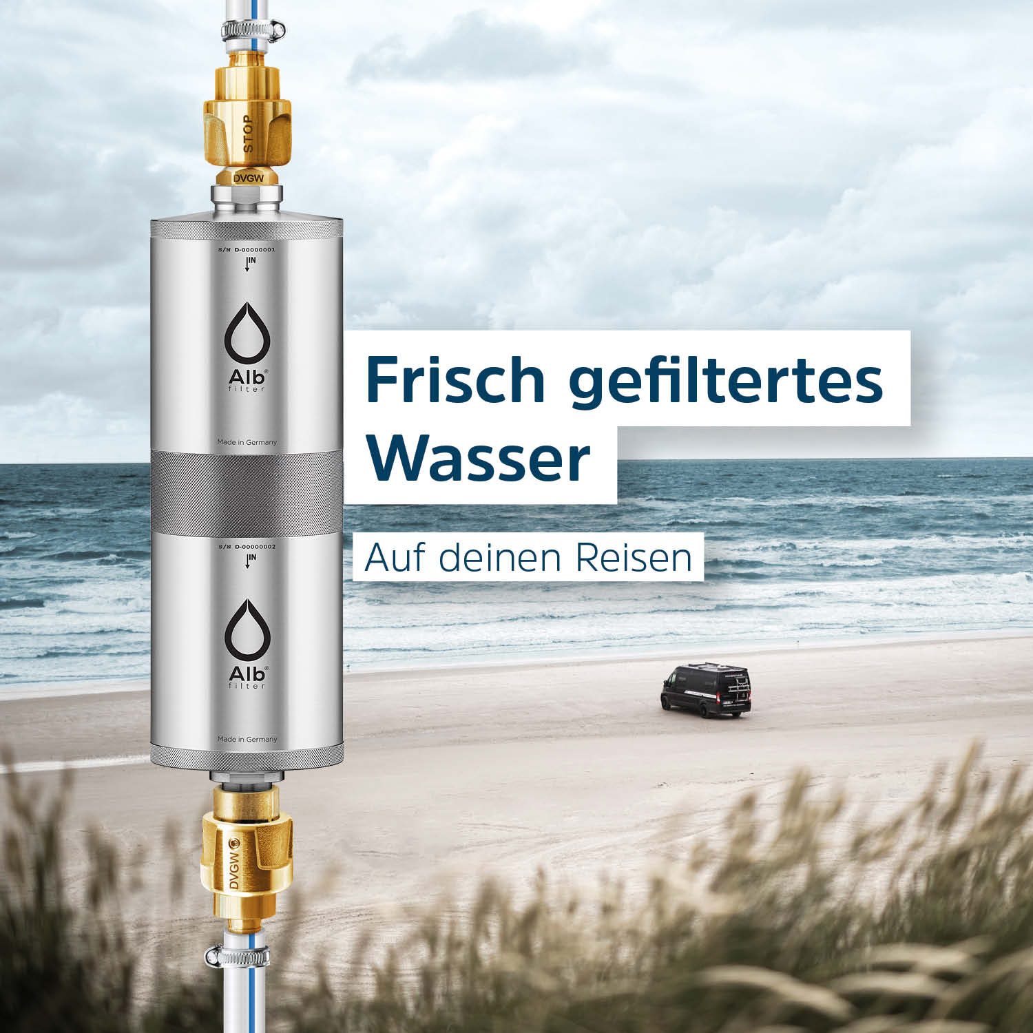 TRAVEL Fusion | Einbaufilter Camping