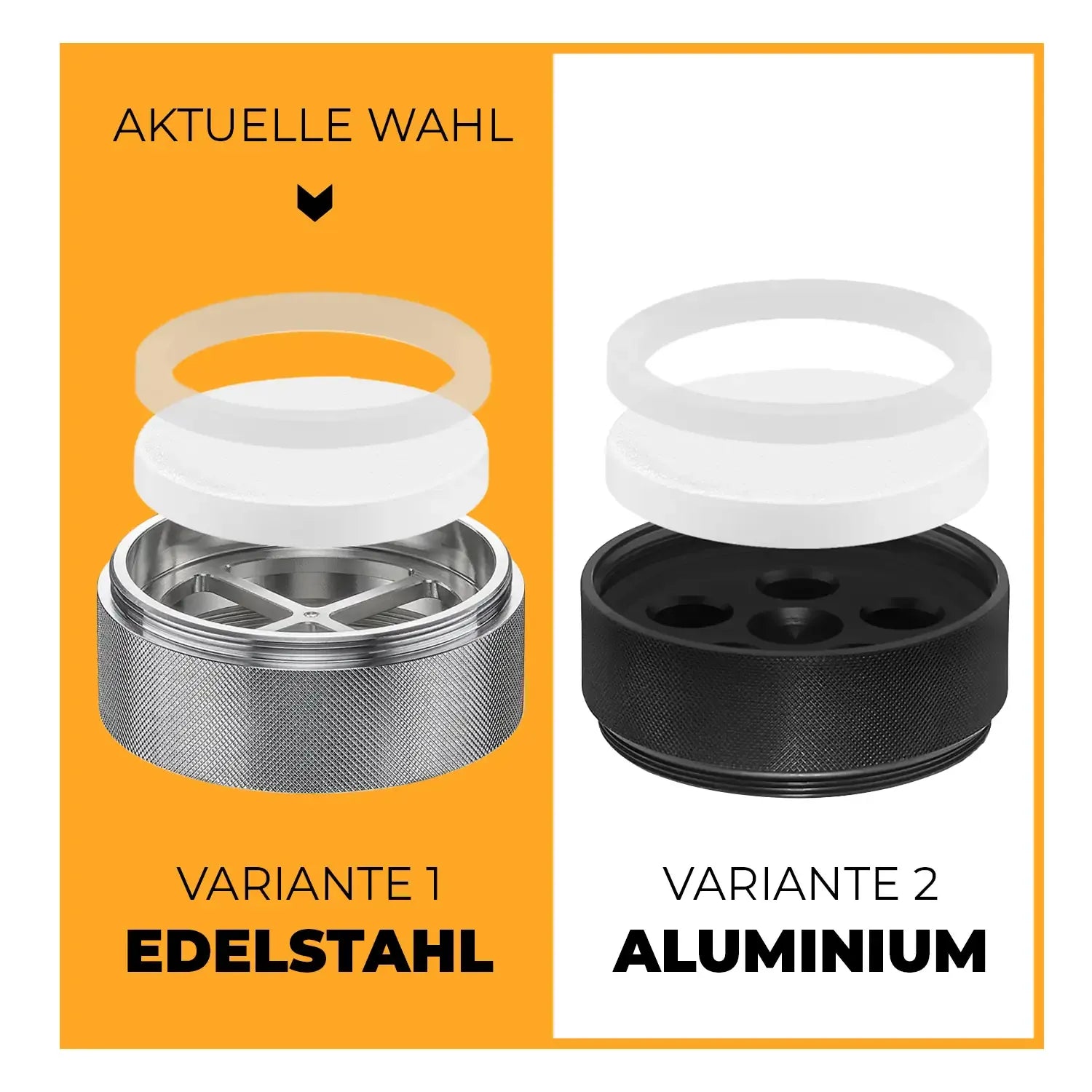 Alb Filter Protect mit Wechselpad - Edelstahl