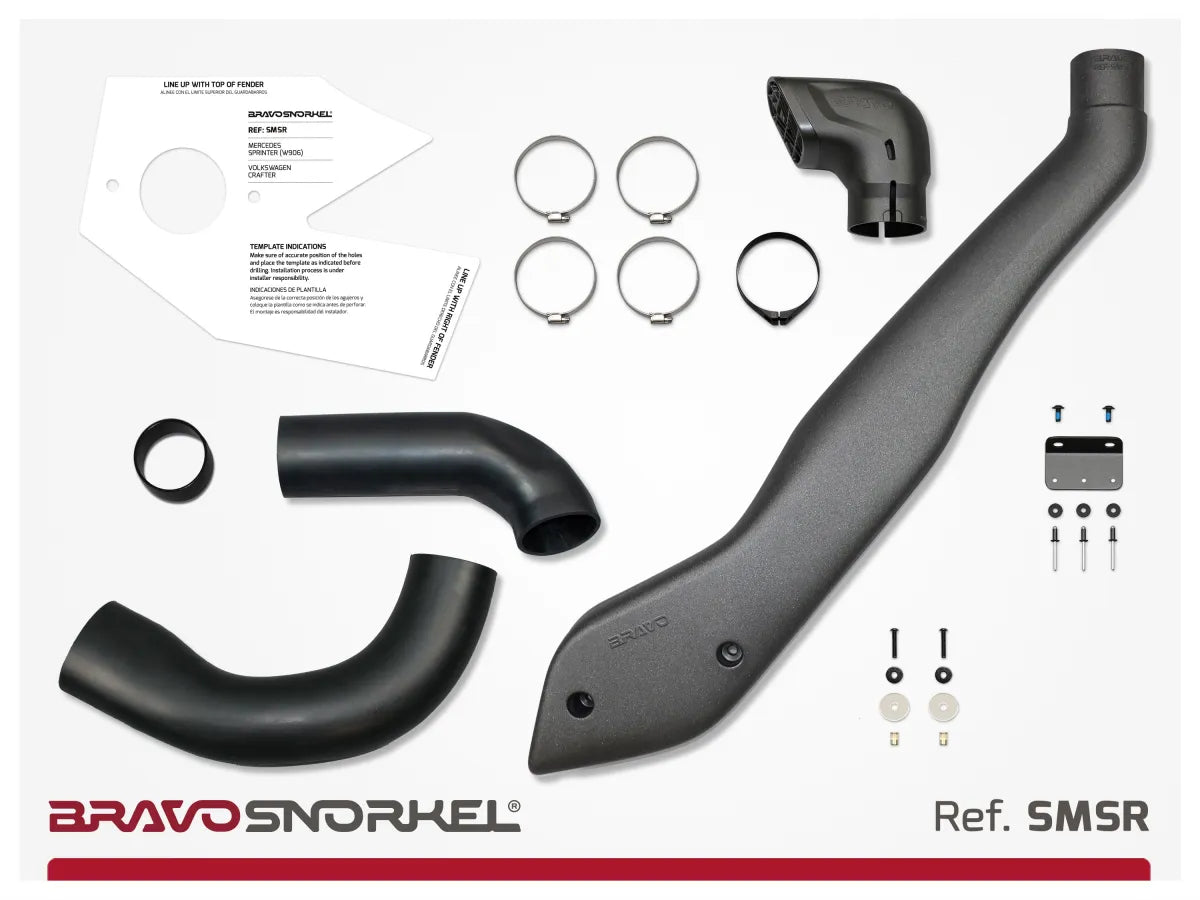 Mercedes Sprinter W906 / VW Crafter 2006-2018 Schnorchel Bravo