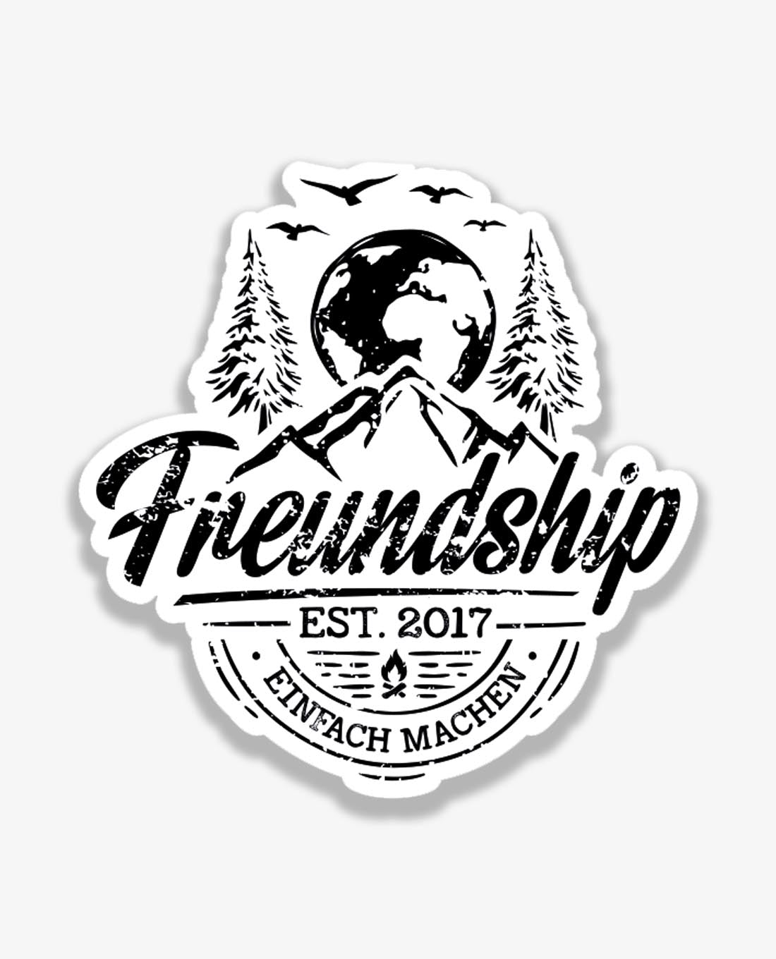 Freundship Sticker "Einfach machen"