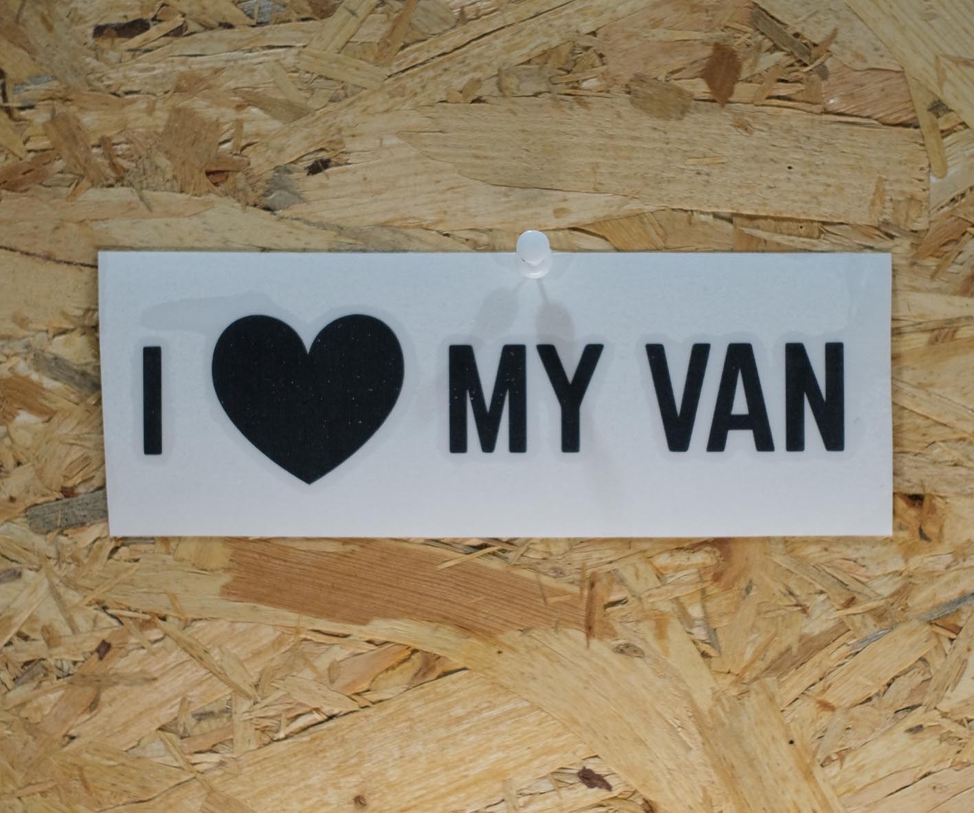 I ❤️ my Van Sticker