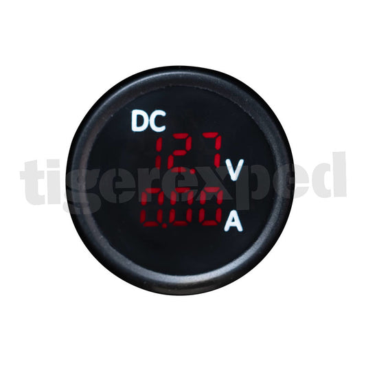 Einbau Voltmeter/Amperemeter Digital für 12/24V